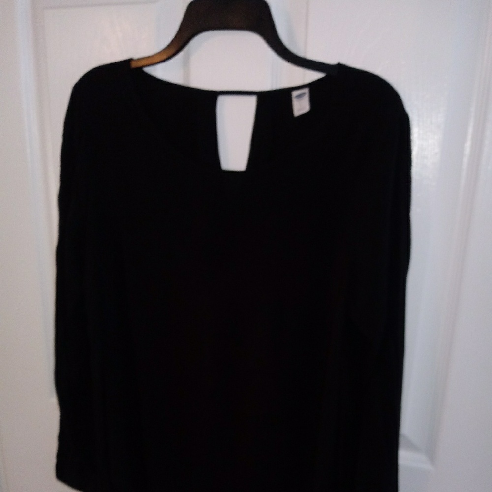 Old Navy black tunic top